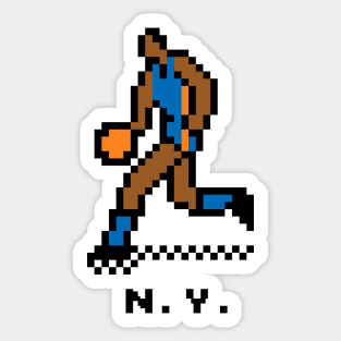 8-Bit Basketball - New York Sticker